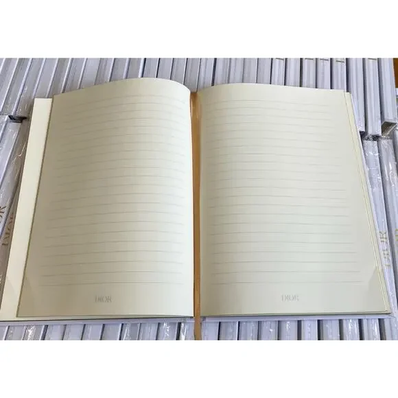 Christian Dior Butterfly Notebook Orange/Green - Picture 4 of 5